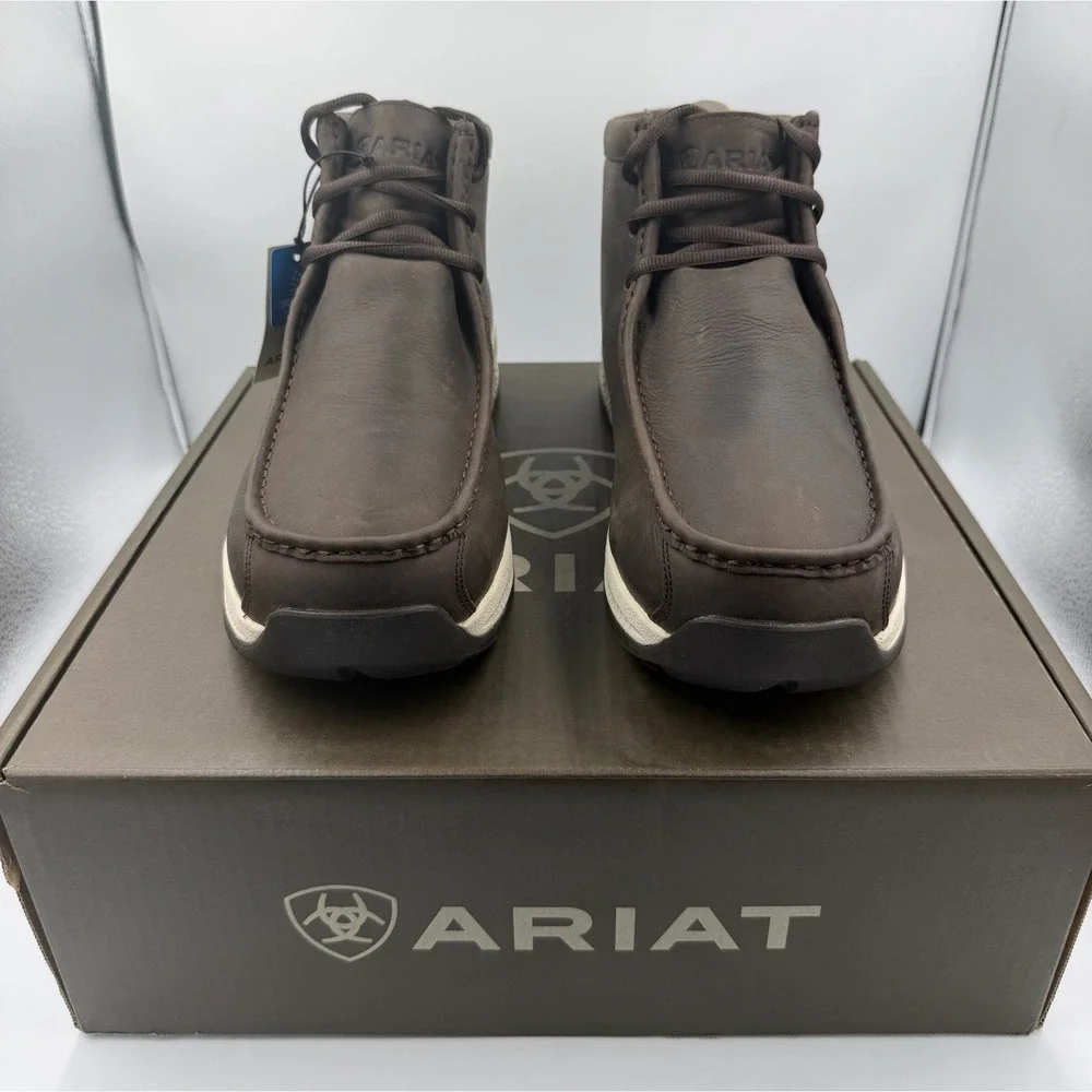 Ariat Spitfire All Terrain H2O Men's Dark Coffee Size 11.5 Work Waterproof Wide